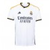 Real Madrid David Alaba #4 Replica Home Stadium Shirt 2023-24 Short Sleeve